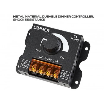 Стационарный диммер 30A 360W 12V (knob)